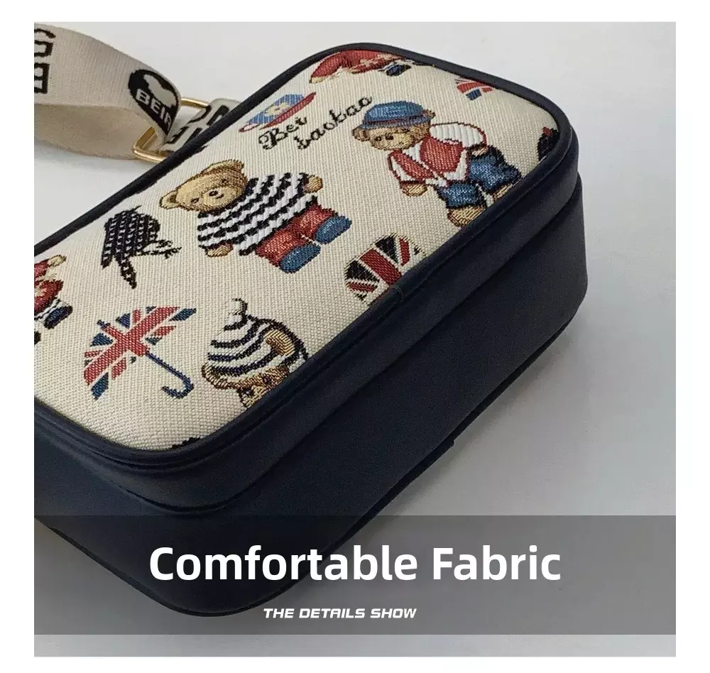 کیف رودوشی تدی BEIBAOBAO وارداتی 8545